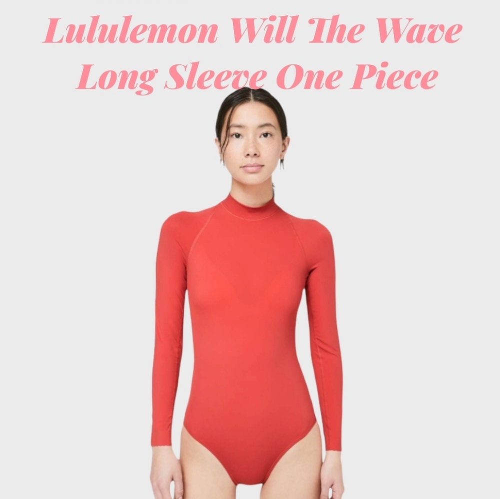 Lululemon Will The Wave Long Sleeve One Piece Surf